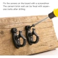 Pikkukuva 3 / 7: 20 ripustuskoukkua String Light Screw Hooks - spot-myynti
