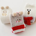 Miniatyrbild 7 av 10: Coral Feece Sock Modeling Knästrumpor STYLE 4 - stock Style 4