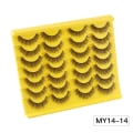 Miniatyrbild 1 av 10: Lösögonfransar Faux Mink Fransar - high quality MY14-14