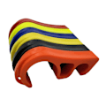 Pikkukuva 9 / 9: 2kpl Buckle Brake hook Motorcycle RED - varastossa red