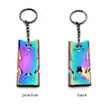 Miniatyrbild 3 av 10: Double Pipe Whistle High Decibel MULTICOLOR - stock multicolor