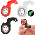Miniatyrbild 1 av 5: 3st Nyckelring Spinner Fidget Ring Toy, Key Spinner, Spinning Keyc - spot försäljning color4