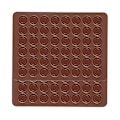 Pikkukuva 2 / 5: 2kpl Silikoniselkämatto 48 reikää Macarons Silicone Mat - varastossa