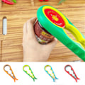 Pikkukuva 1 / 4: 4-in-1 Grip Multi Opener liikkuvuus Liukumaton kumipullo kiinteä - varastossa Red