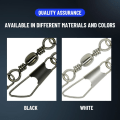 Pikkukuva 9 / 10: 50 kpl Fishing Snap Connector Pin Rolling Swivel 2 - laadukas
