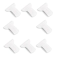 Pikkukuva 1 / 10: Pussiklipsi Pehmustetut peittokiinnikkeet 8kpl - spot-myynti 8PCs