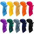 Pikkukuva 10 / 10: 1st Durags Caps Bandana Hat VIHREÄ - varastossa