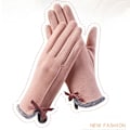 Miniatyrbild 7 av 10: Varma handskar Ridhandskar ROSA - on stock pink