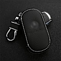 Miniatyrbild 1 av 5: Auto Car Smart Key Case Fjärrväska Unisex nyckelkedjehållare Zip - on stock Black