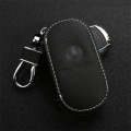 Pikkukuva 1 / 5: Auto Car Smart Key Case Remote Case Unisex Key Chain Holder Vetoketju - varastossa Black