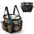 Miniatyrbild 1 av 8: Mesh Dusch Caddy Portable för sovsal Tote Bag Toalettartiklar - high quality