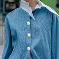 Pikkukuva 7 / 10: 10 kpl Pearl Buttons Shirt Buttons MUSTA 23MM10KPL 10 KPL - korkea laatu black 23MM10pcs-10pcs