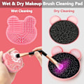 Pikkukuva 6 / 10: Tangle Comb Set kiharat hiukset Tangle Comb Hierontashampooharja - spot-myynti pink