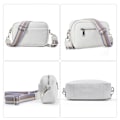 Miniatyrbild 10 av 10: Crossbody-väska för kvinnor axelväska SVART - high quality