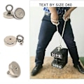 Miniatyrbild 3 av 9: Magnetisk krok Stark absorptionsmagnet för fiskelyft - stock suction 19kg