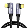 Pikkukuva 1 / 10: USB C Pikalatauskaapeli PD 240W MUSTA 1M - spot ale Black 1m