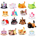 Pikkukuva 2 / 8: 25cm Meemeow Aphmau Pehmolelu ranskalaiset perunat Burger Cats Doll - varastossa