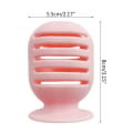 Pikkukuva 2 / 10: Beauty Egg Storage Box Powder Puff Holder - korkealaatuinen Rose Red