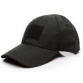 Pikkukuva 1 / 2: Miesten Camo Tactical Operator -pesäpallohattu ulkona Peaked Cap - korkea laatu Black - Solid