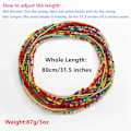 Pikkukuva 6 / 6: Waist Beads Slimming Stretch XL Strap and Charm - spot-ale