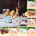 Miniatyrbild 8 av 10: 50Pack Bakplåtspapper Cupcake Liners,16,5*8*5cm - stock
