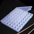 Pikkukuva 9 / 11: 28/56 Grids Beads Storage Box, Art Rhinestone Tools - spot-myynti transparent 28 compartment storage box