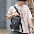 Pikkukuva 8 / 10: Sling Crossbody Bag Olkareppu MUSTA - varastossa Black