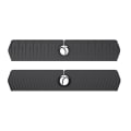 Miniatyrbild 1 av 10: Kran Absorberande Matta Handfat Stänkskydd SVART - high quality Black