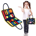 Pikkukuva 3 / 10: Montessorin aivopulmapeli Sensory Board Taitetut kiireiset taulut - spot-myynti
