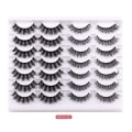 Pikkukuva 1 / 10: 14 paria tekoripsiä Faux Mink Lashes - korkea laatu