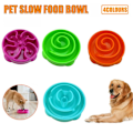 Pikkukuva 6 / 10: Slow Feeder Koiran kulhot Slow Down Eating Feeder ORANGE - varastossa Orange