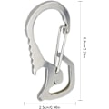 Pikkukuva 2 / 5: Carabiners Heavy Duty - Vankka kiipeilysolki pullolla O - spot-myynti