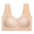 Miniatyrbild 2 av 4: Damkomfort Mjuk Seamless Push Up BH Shapewear Underkläder Topp - high quality skin XL
