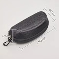 Pikkukuva 2 / 8: Vetoketju Aurinkolasit Hard Case Lasit Aurinkolasit Protector - spot ale DARK GREEN