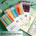 Pikkukuva 1 / 8: 10 kpl Highlighter Pen Set Hand Account Värikynämerkit - korkealaatuisia