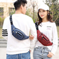 Pikkukuva 5 / 10: Vyötärö Chest Pack Crossbody Käsilaukut RED - spot-ale red
