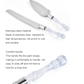 Miniatyrbild 4 av 5: 2st Cake Server Divider Spatel Set Bröd - stock