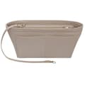 Filt Insert Bag Make up Organizer KHAKI - stock khaki
