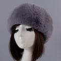 Pikkukuva 3 / 9: Tekoturkispääpanta Russian Cap Empty Top PINK - spot-myynti