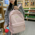 Miniatyrbild 1 av 11: Student skolväska Ryggsäck ROSA - on stock pink