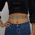 Pikkukuva 4 / 6: Waist Beads Slimming Stretch XL Strap and Charm - spot-ale