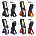 Miniatyrbild 7 av 9: Magnetisk LED-ficklampa ORANGE - on stock Orange