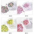 Miniatyrbild 7 av 8: Nagelpaljetter Nagelglitter Glittrande Nagelflingor - high quality