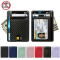 Pikkukuva 10 / 10: Nahkalompakko RFID Blocking BLUE - varastossa blue