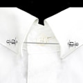 Pikkukuva 6 / 10: Collar Bar Pin Tie Rintaneula BLACK SINGLE CHAIN ​​​​- spot-ale Black Single Chain-Single Chain