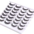 Pikkukuva 2 / 10: 14 paria tekoripsiä Faux Mink Lashes - korkea laatu