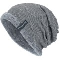 Miniatyrbild 4 av 6: Dam varmare vinter stickad slouch mössa skidhatt - high quality Khaki