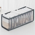 Miniatyrbild 1 av 11: Underkläder BH Förvaring Organizer Box Strumpor Slipsar - high quality Grey 11 grid
