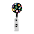 Pikkukuva 6 / 6: 3-osainen sisäänvedettävä avaimenperä Badge Holder - korkealaatuinen
