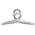 Miniatyrbild 2 av 8: Kvinnor Hårklo / Hårklämma / Hårkrabba Klämma Hårtillbehör - high quality Matte  Silver